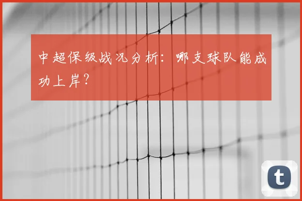 中超保级战况分析：哪支球队能成功上岸？